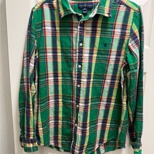 Ralph Lauren kids Multicolor Plaid Shirt